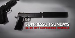 Suppressor Sunday at Buds Gun Shop & Range TN